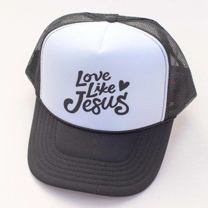 love like jesus trucker hat